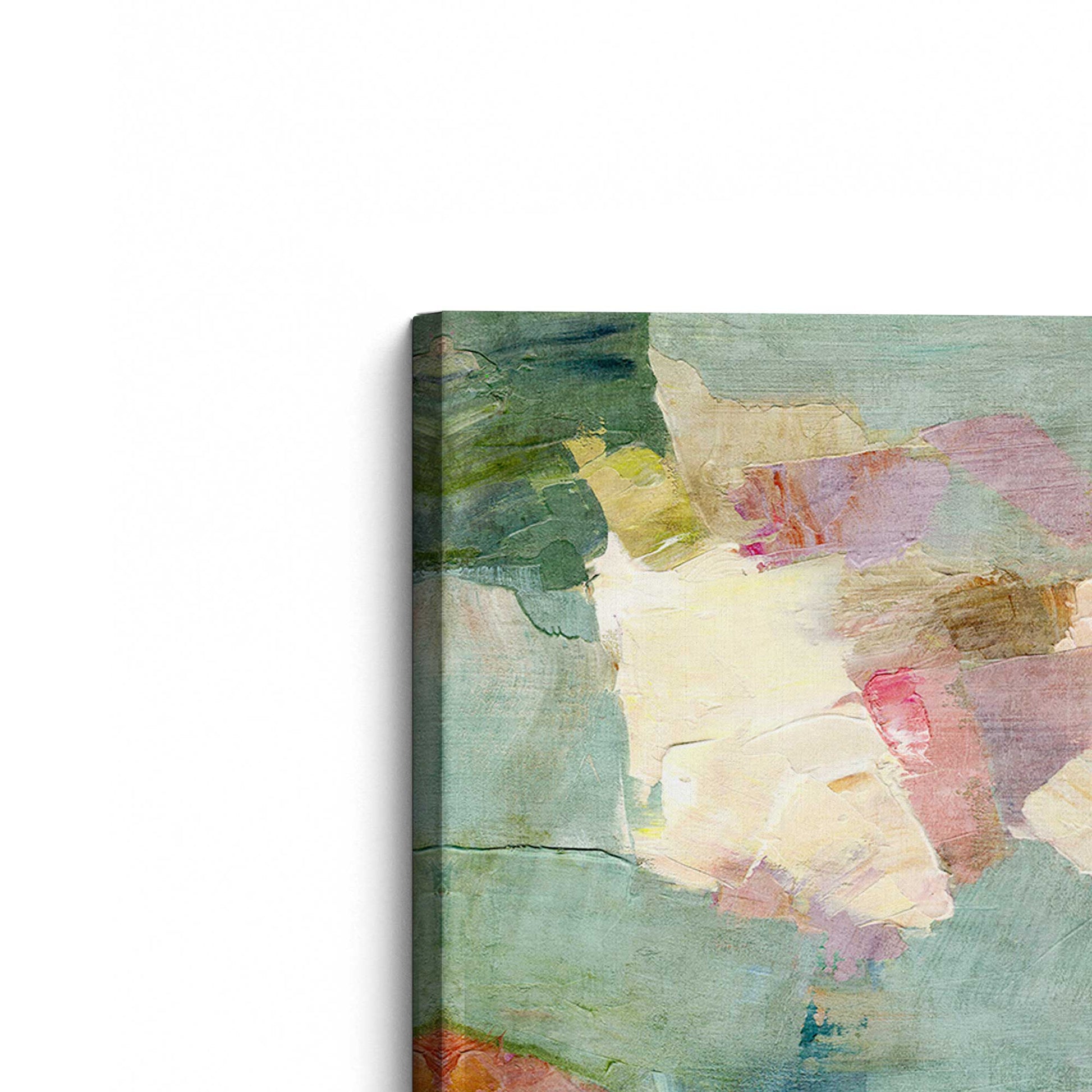[Color:Stretched Canvas], Picture of the corner of the art