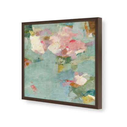 [Color:Espresso], Picture of art in a Espresso frame of the corner