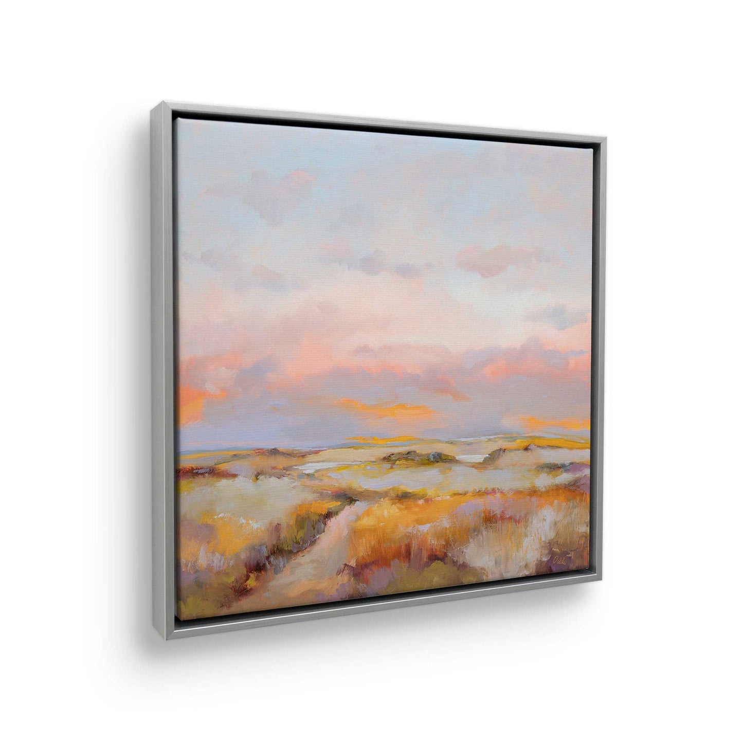 [Color:Polished Chrome], Picture of the corner of the art