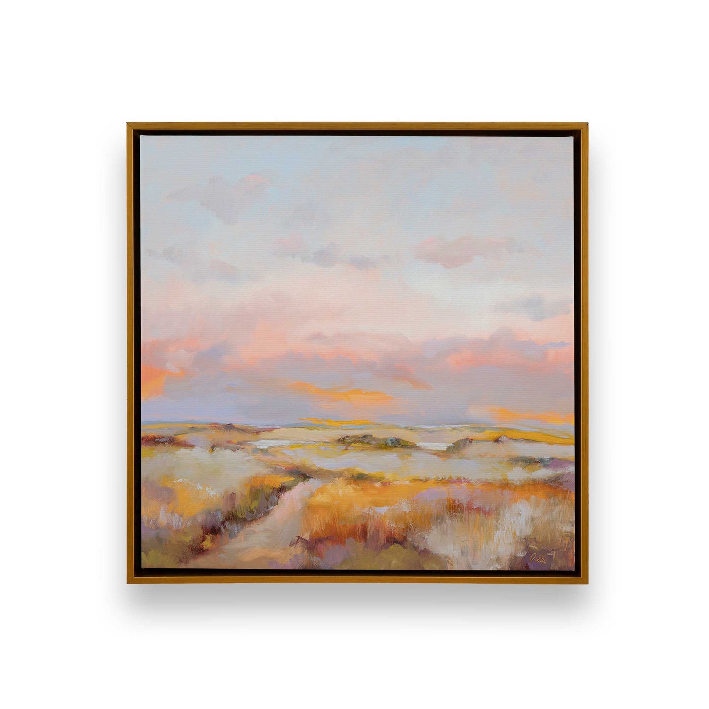 [Color:Polished Gold], Picture of art in a Polished Gold frame