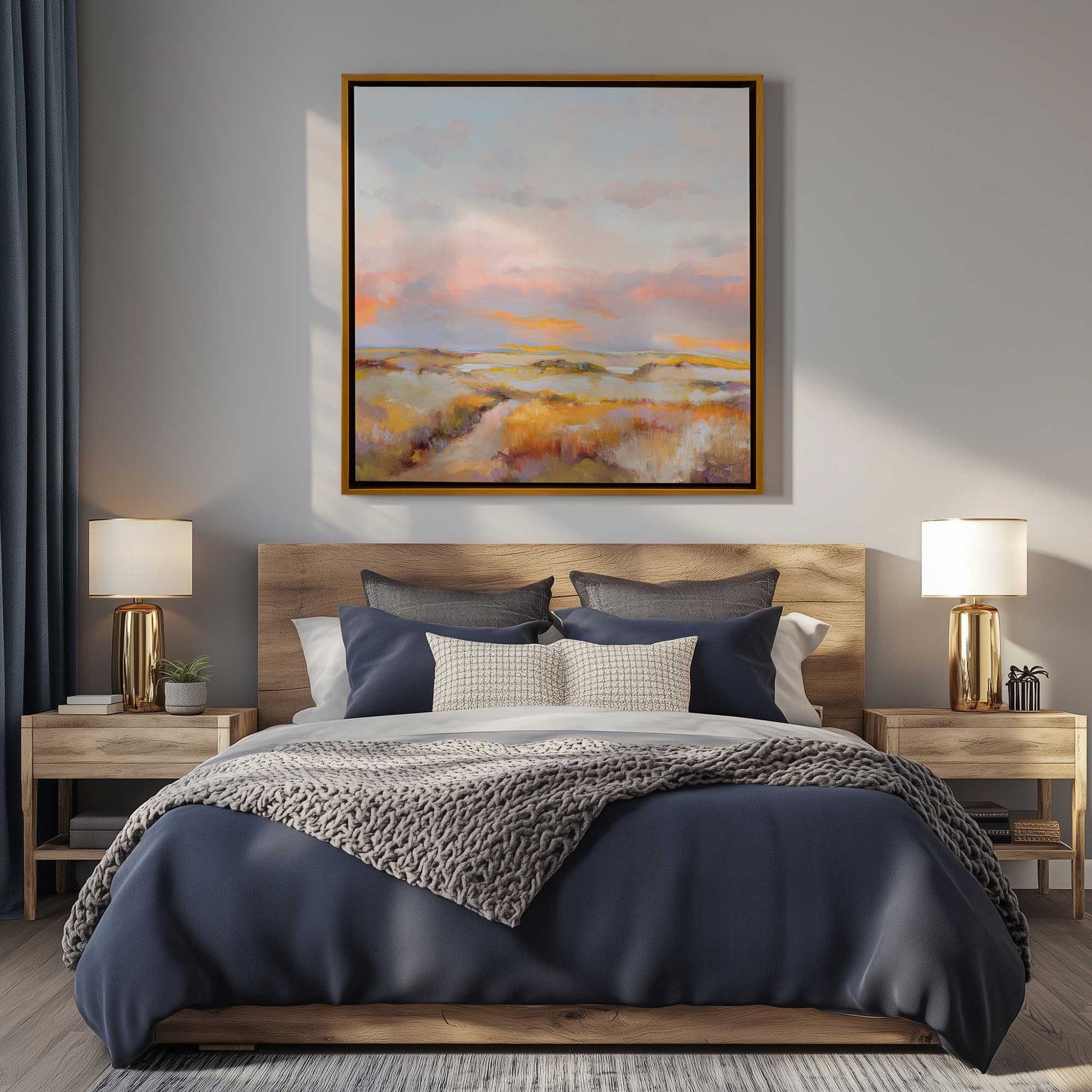 Picture of art in a room