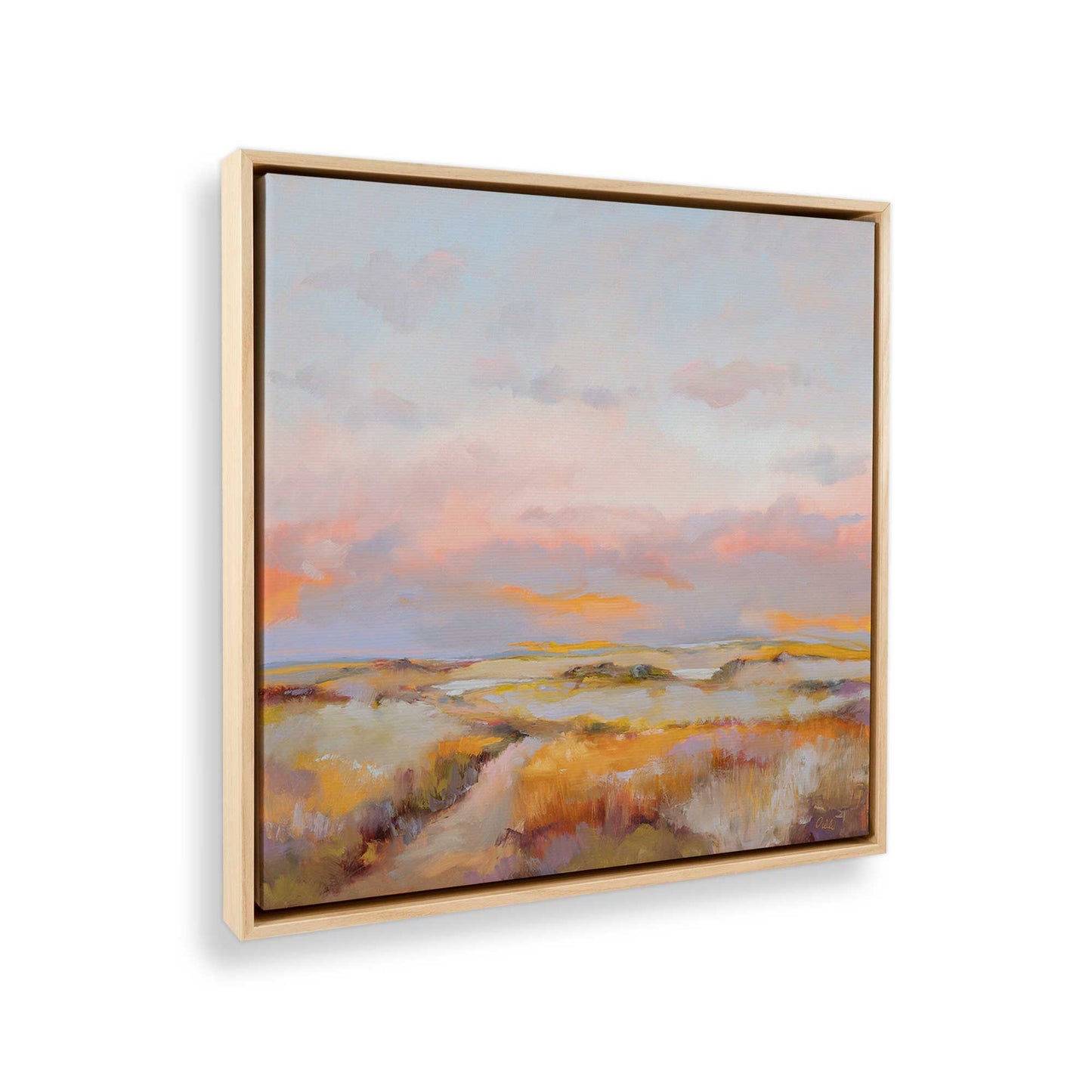 [Color:American Maple], Picture of the corner of the art
