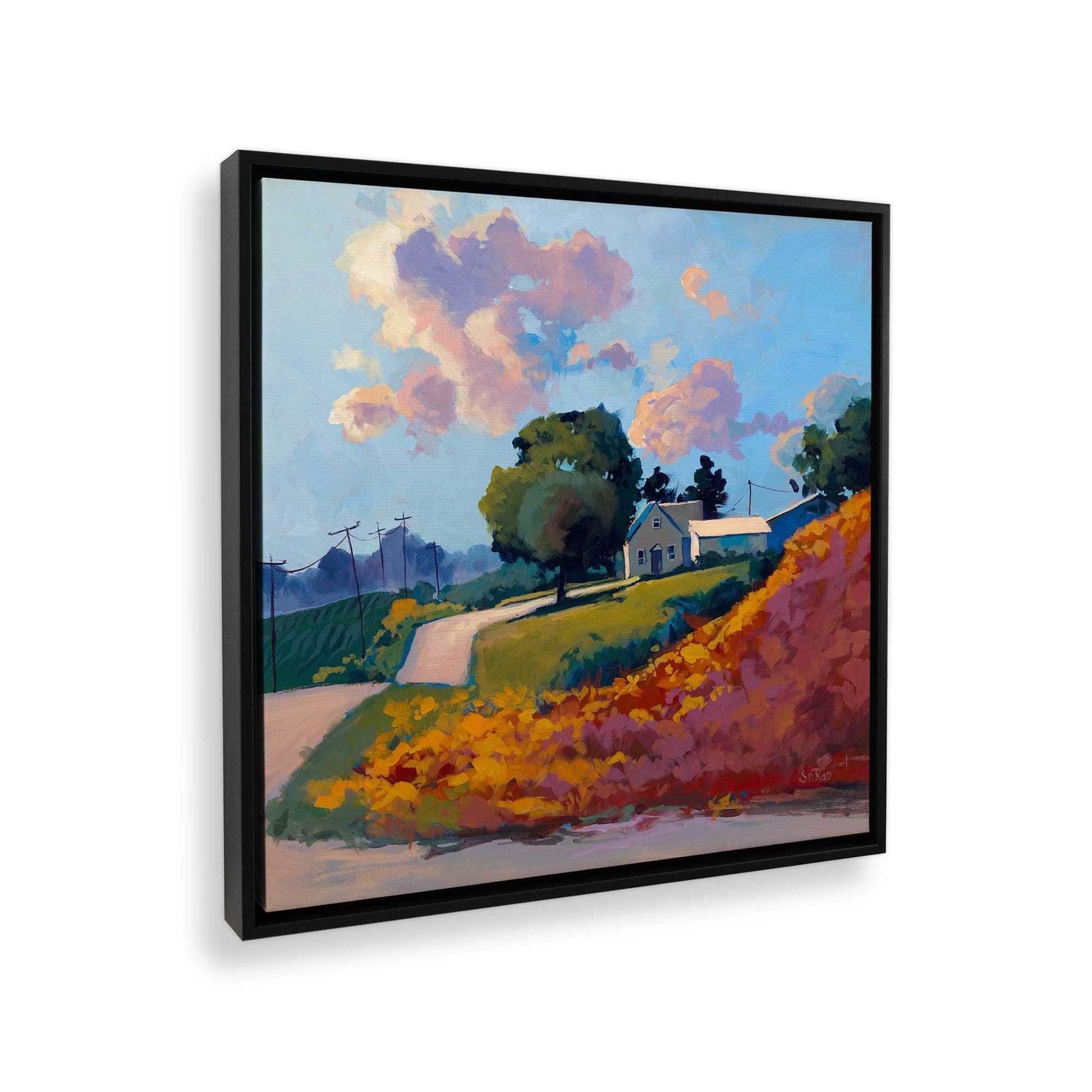 [Color:Satin Black], Picture of the corner of the art