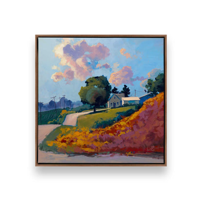 [Color:Walnut], Picture of art in a Walnut frame