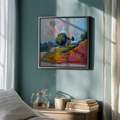 Picture of art in a room