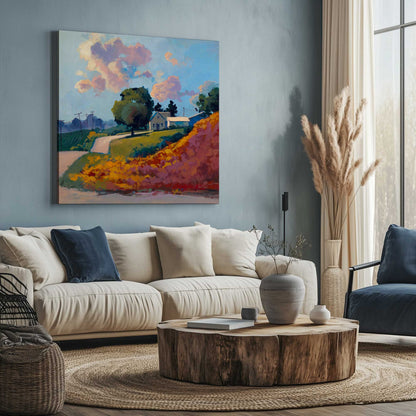 Picture of art in a room