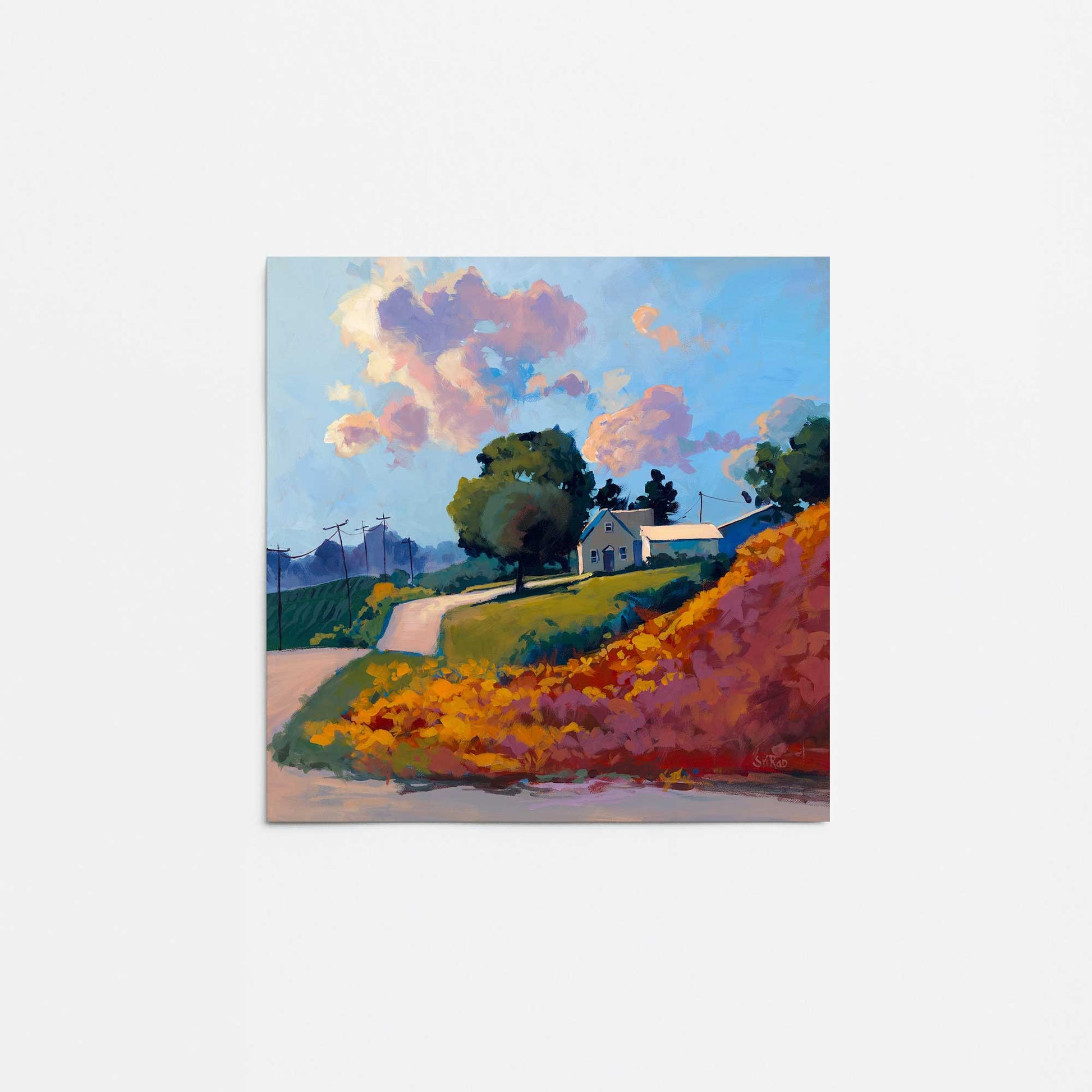 [Color:Rolled Print], Picture of close up of art