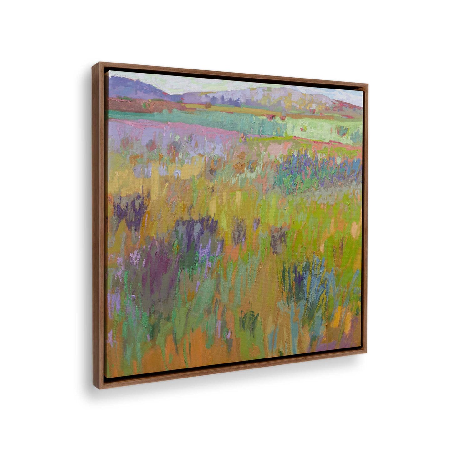 [Color:Walnut], Picture of the corner of the art