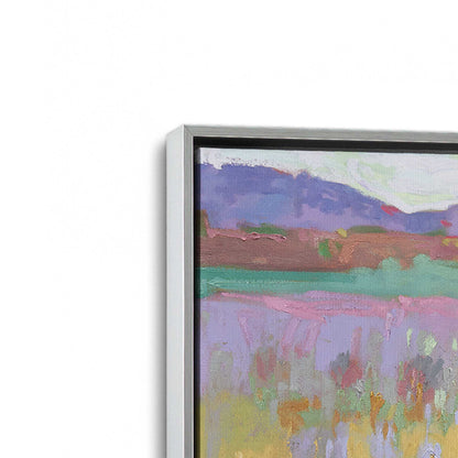 [Color:Polished Chrome], Picture of art in a Polished Chrome frame at an angle