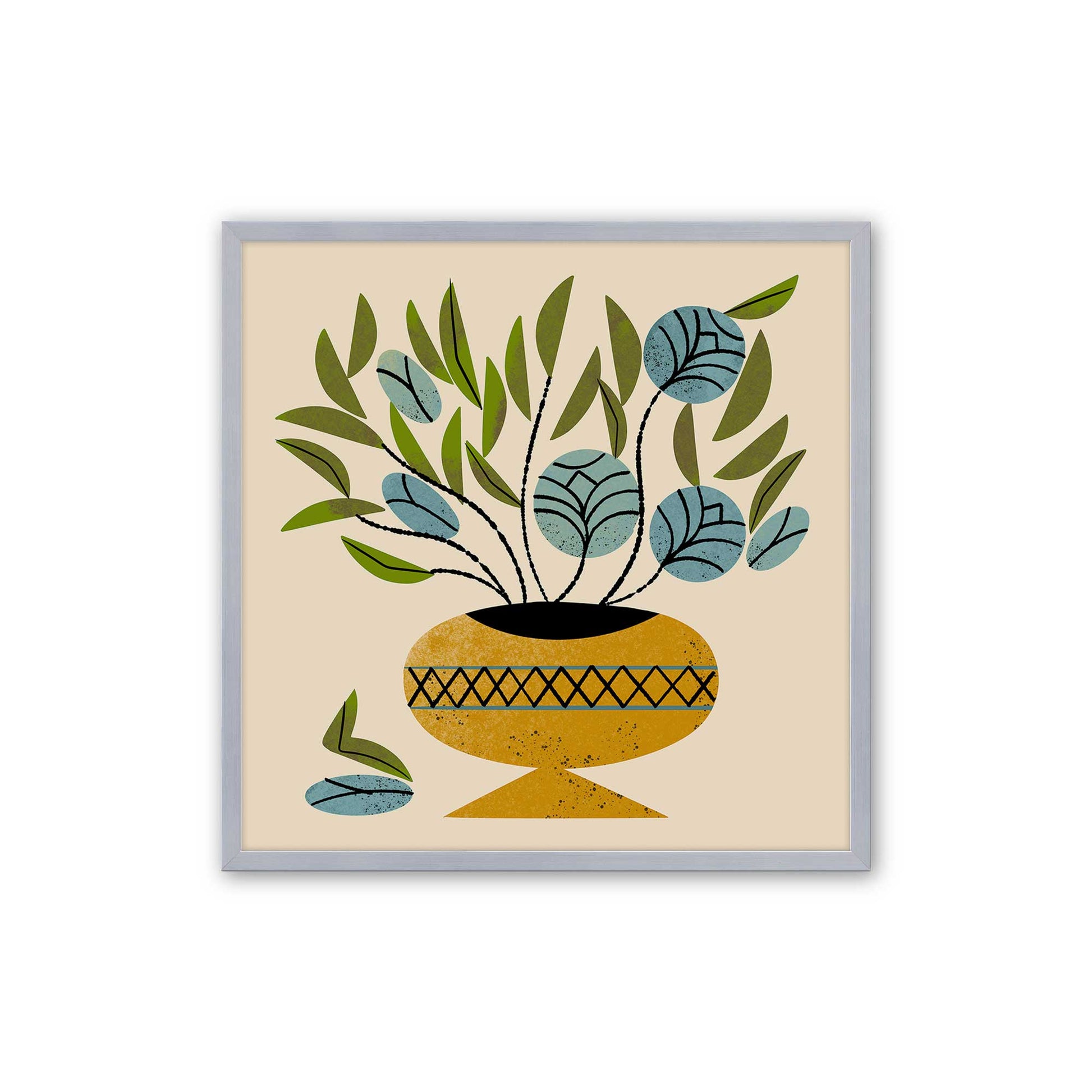 [Color:Polished Chrome], Picture of art in a Polished Chrome frame