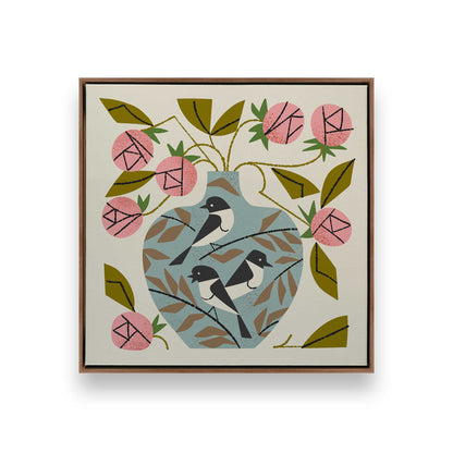 [Color:Walnut], Picture of art in a Walnut frame