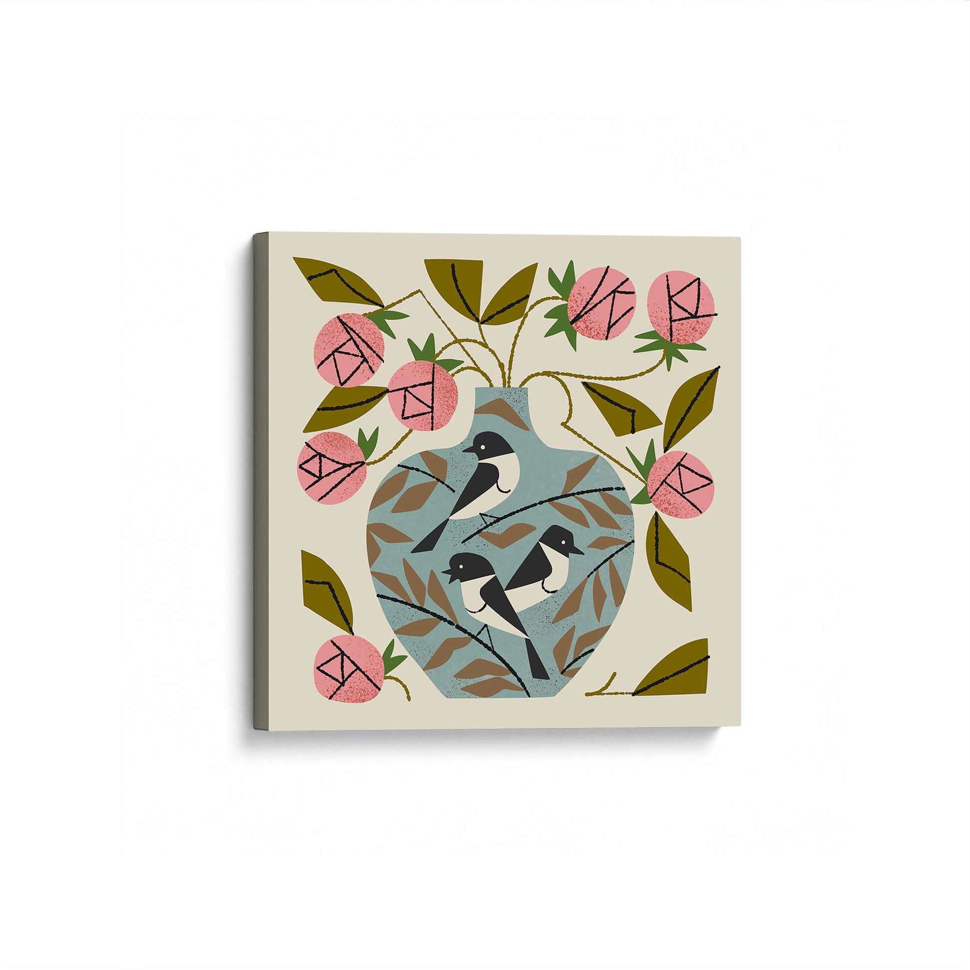 [Color:Stretched Canvas], Picture of art at an angle