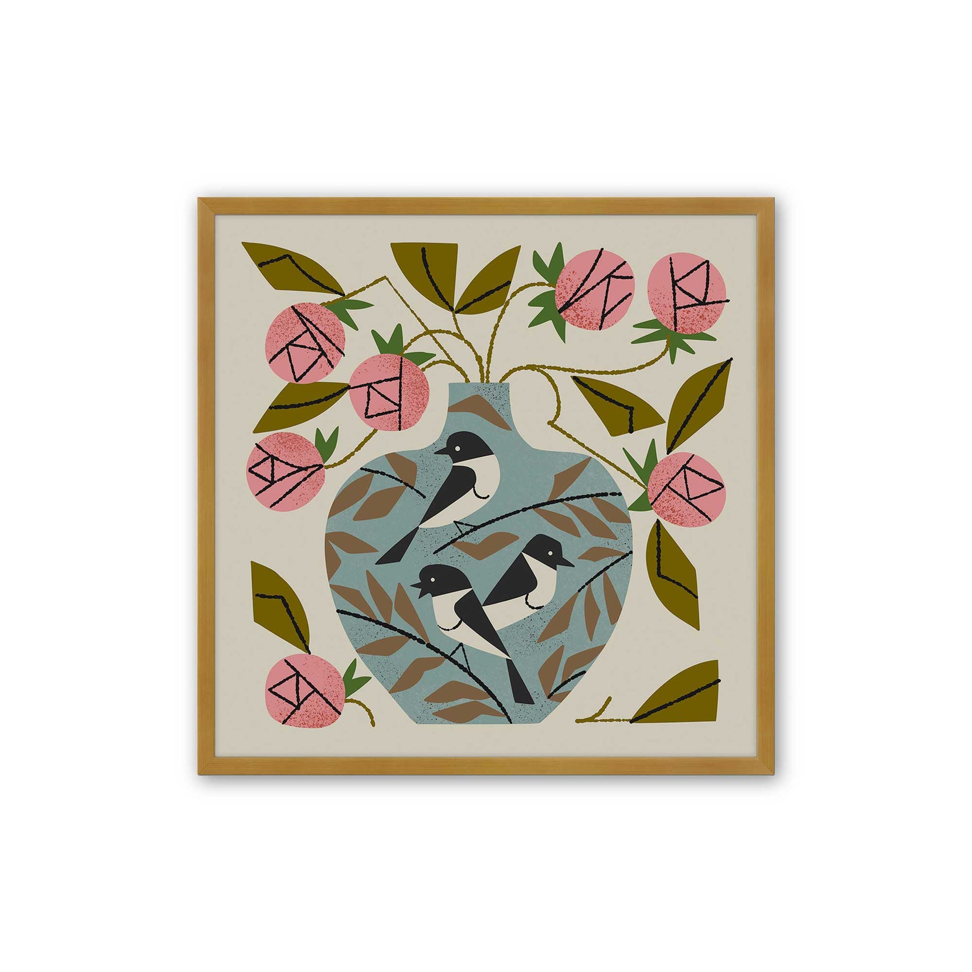 [Color:Polished Gold], Picture of art in a Polished Gold frame