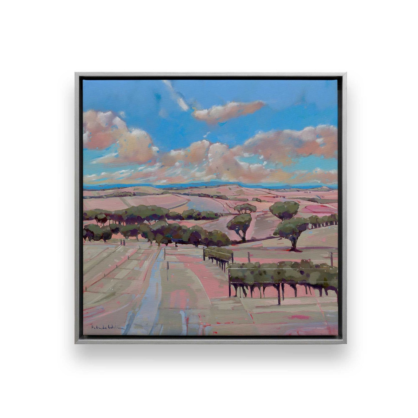 [Color:Polished Chrome], Picture of art in a Polished Chrome frame