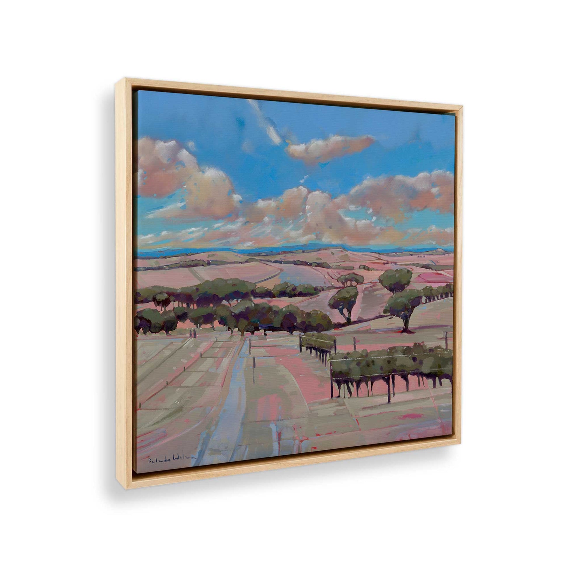 [Color:American Maple], Picture of the corner of the art