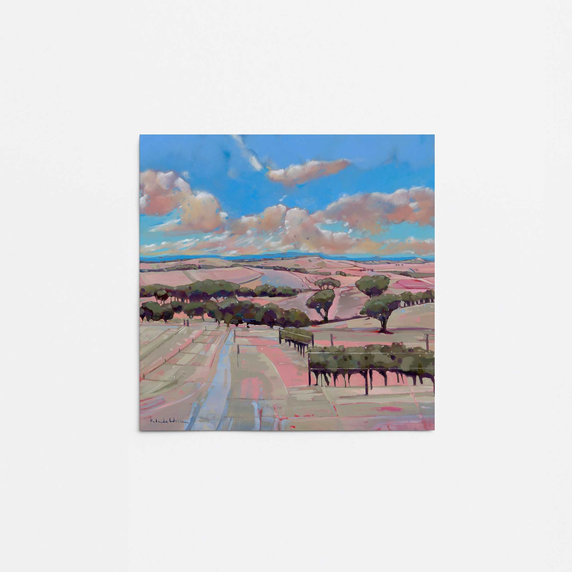 [Color:Rolled Print], Picture of close up of art