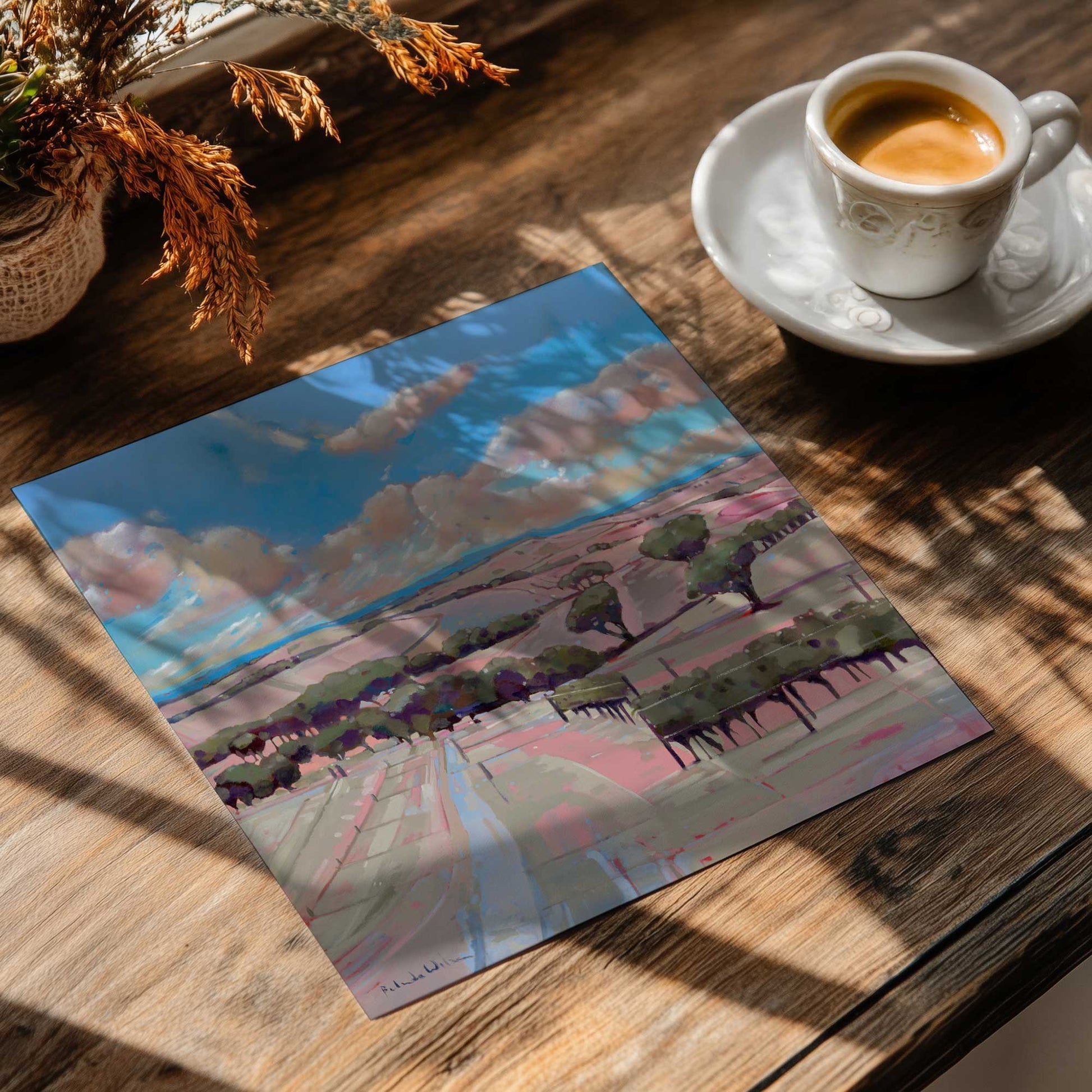 [Color:Rolled Print], Picture of close up of art