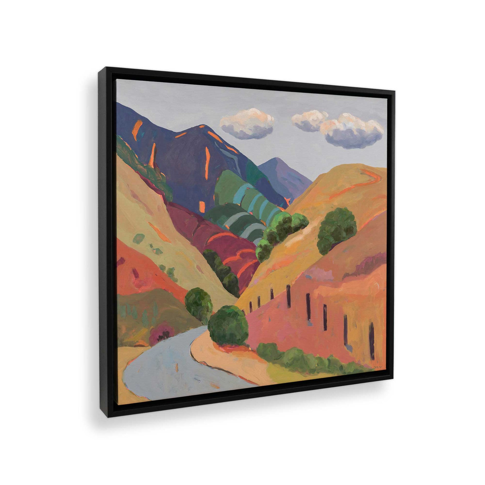 [Color:Satin Black], Picture of the corner of the art