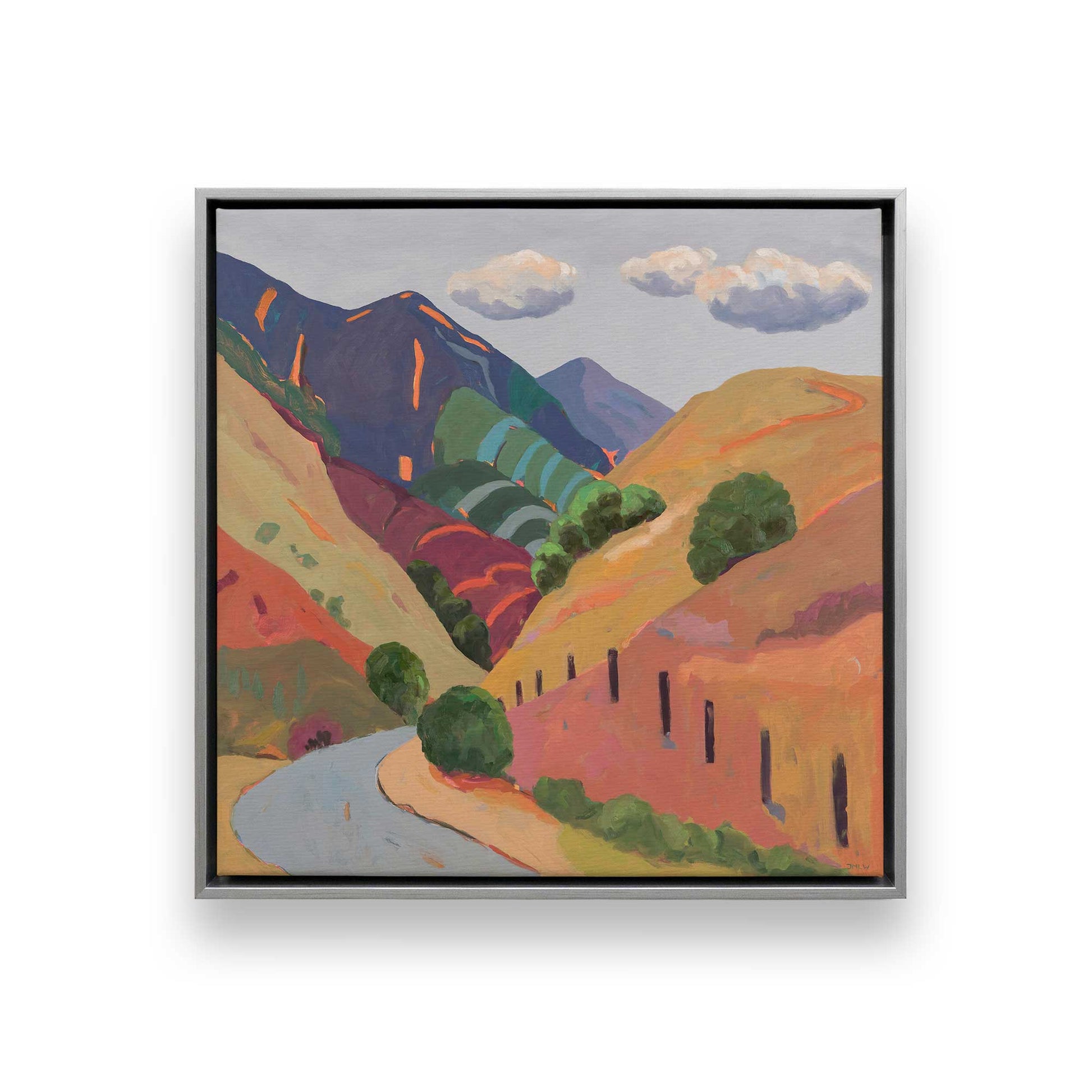 [Color:Polished Chrome], Picture of art in a Polished Chrome frame