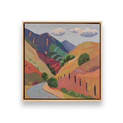 [Color:American Maple], Picture of art in a American Maple frame