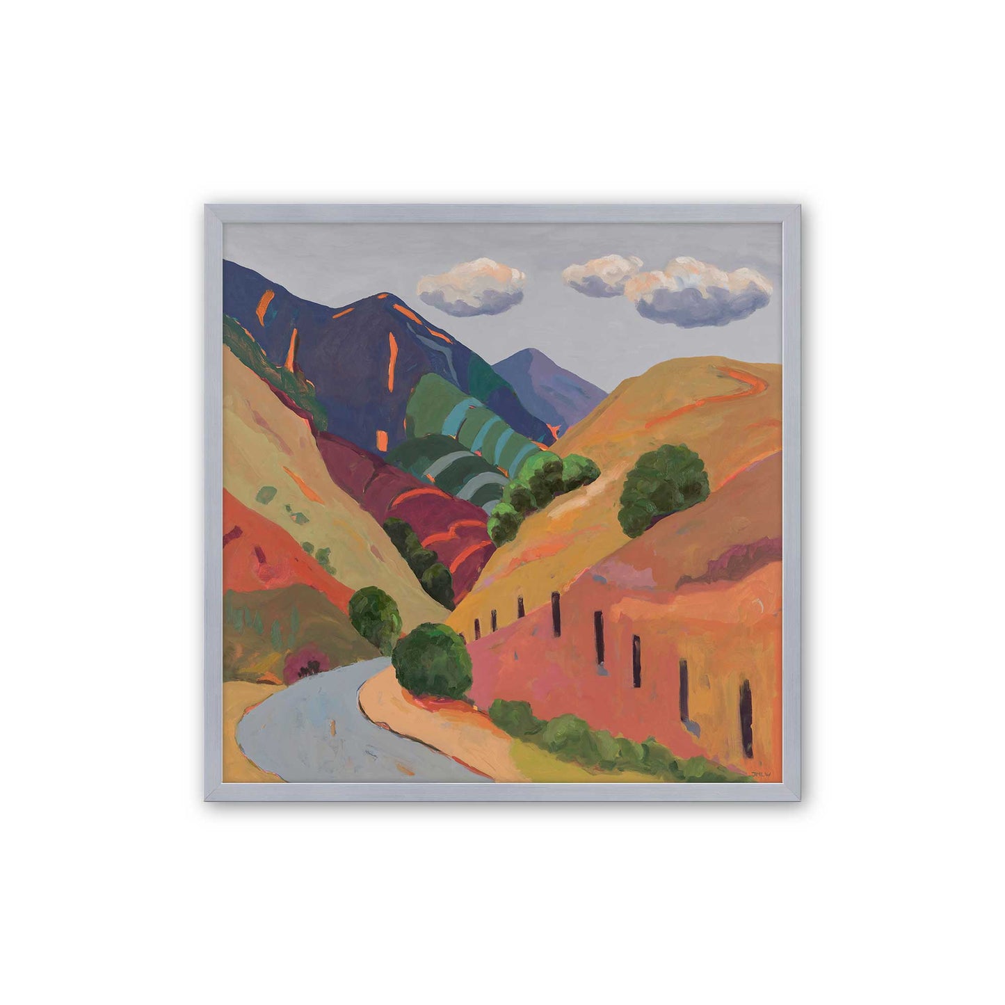 [Color:Polished Chrome], Picture of art in a Polished Chrome frame