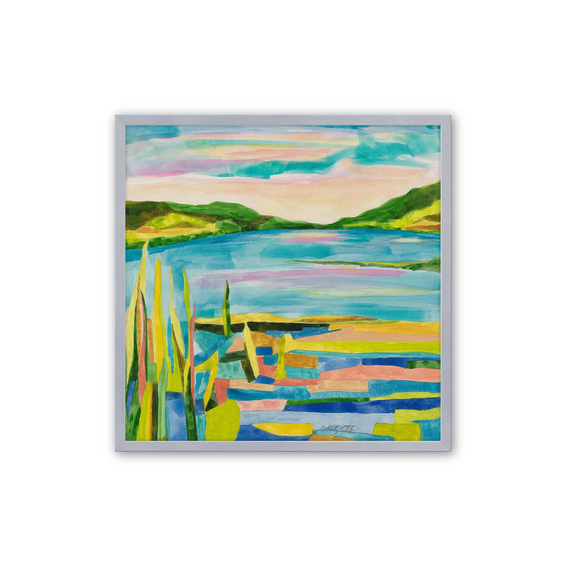 [Color:Polished Chrome], Picture of art in a Polished Chrome frame