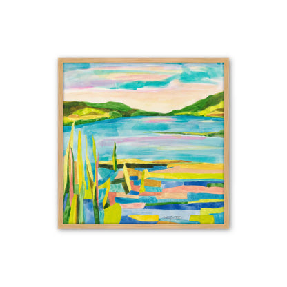 [Color:American Maple], Picture of art in a American Maple frame