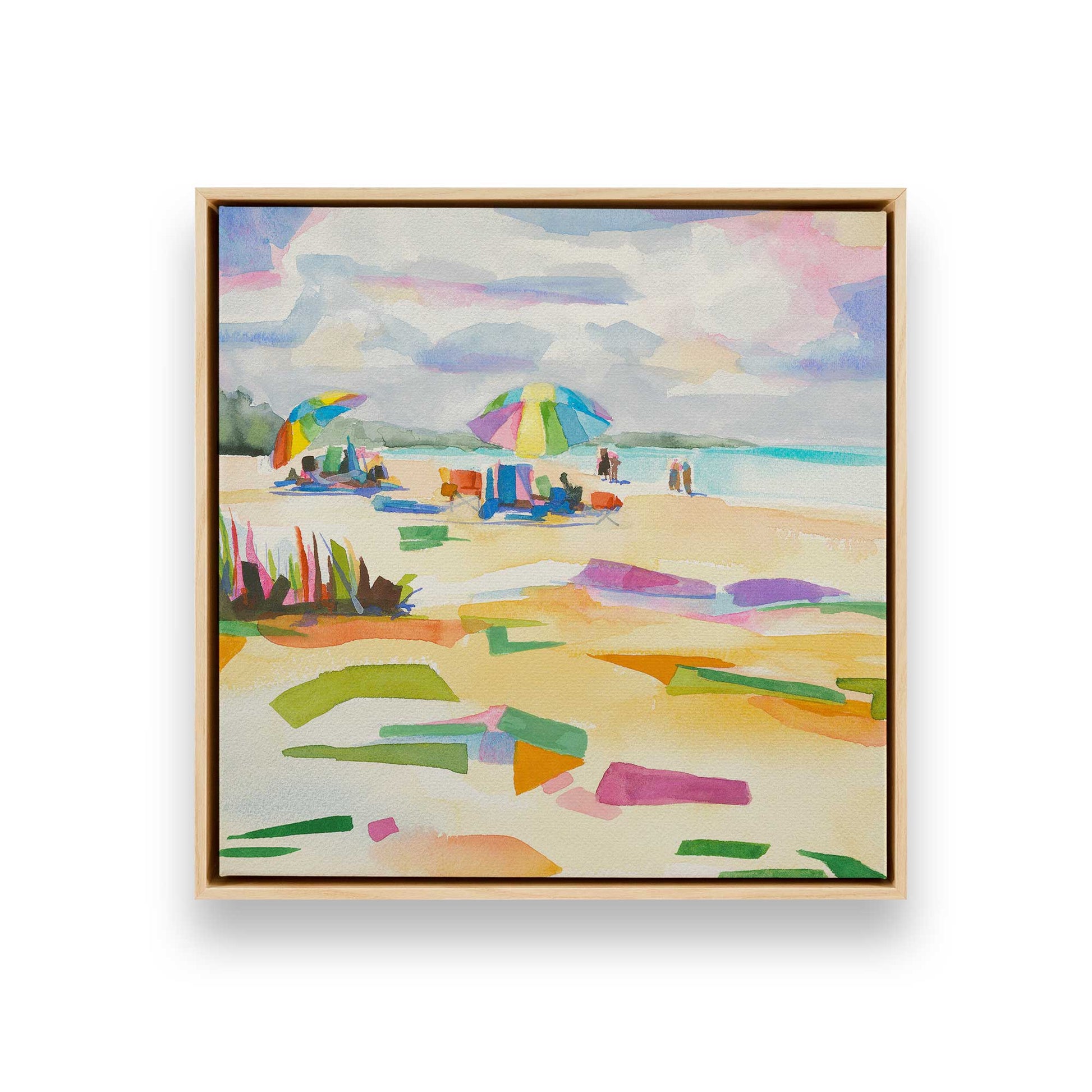 [Color:American Maple], Picture of art in a American Maple frame
