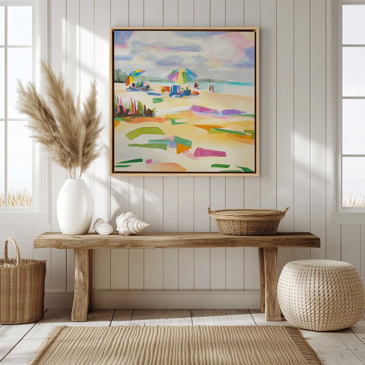 Picture of art in a room