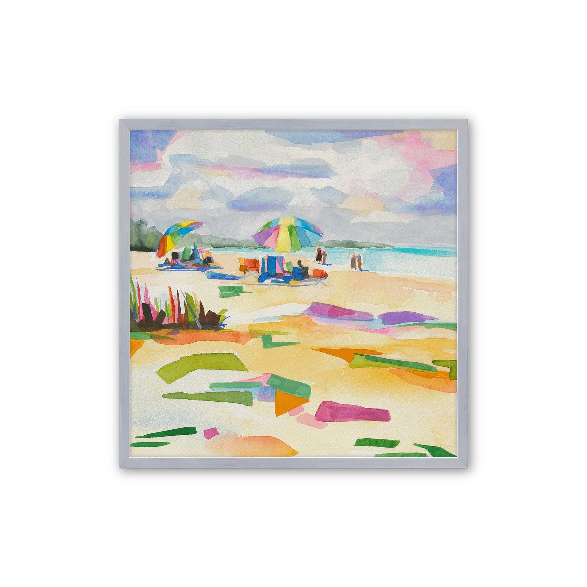[Color:Polished Chrome], Picture of art in a Polished Chrome frame