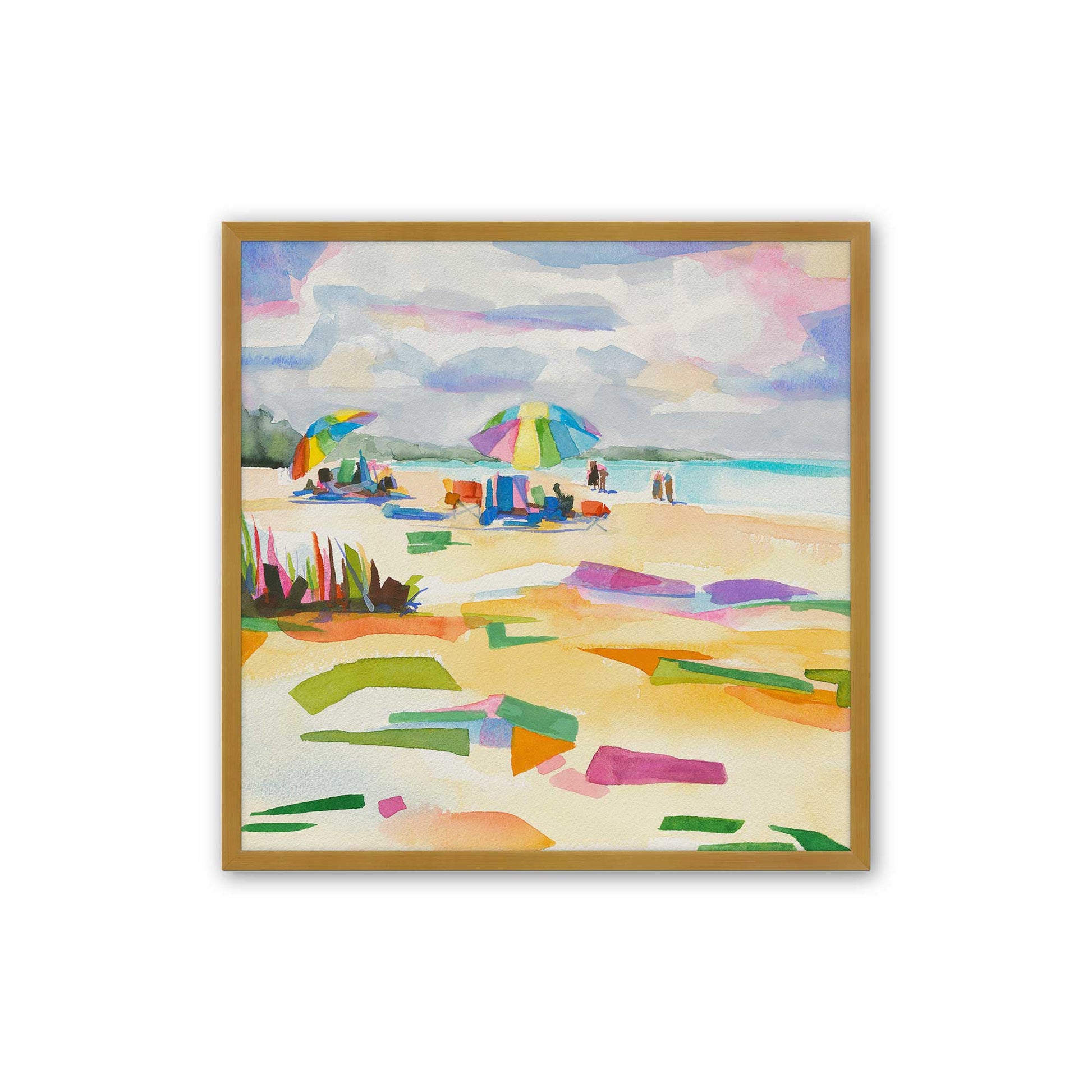 [Color:Polished Gold], Picture of art in a Polished Gold frame