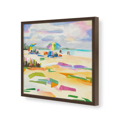 [Color:Espresso], Picture of art in a Espresso frame of the corner