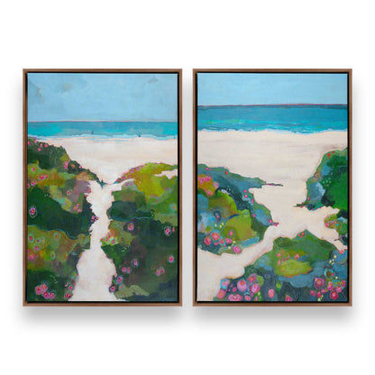 [Color:Walnut], Picture of art in a Walnut frame