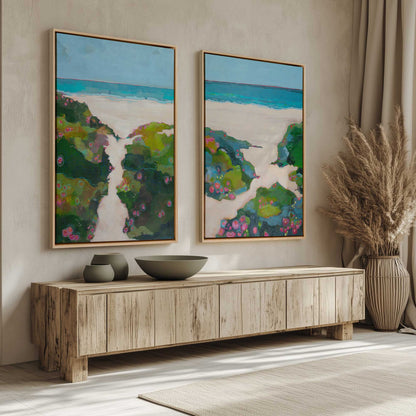 [Color:Satin Black], Picture of art in a Satin Black frame