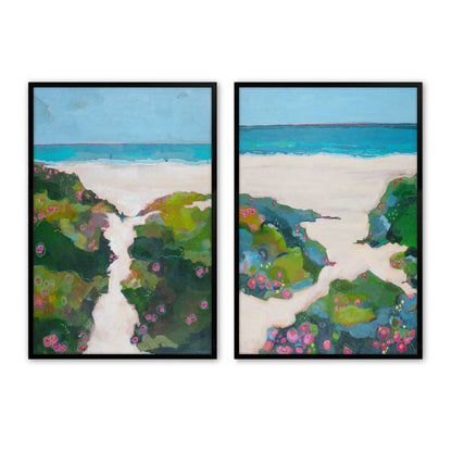 [Color:Satin Black], Picture of art in a Satin Black frame
