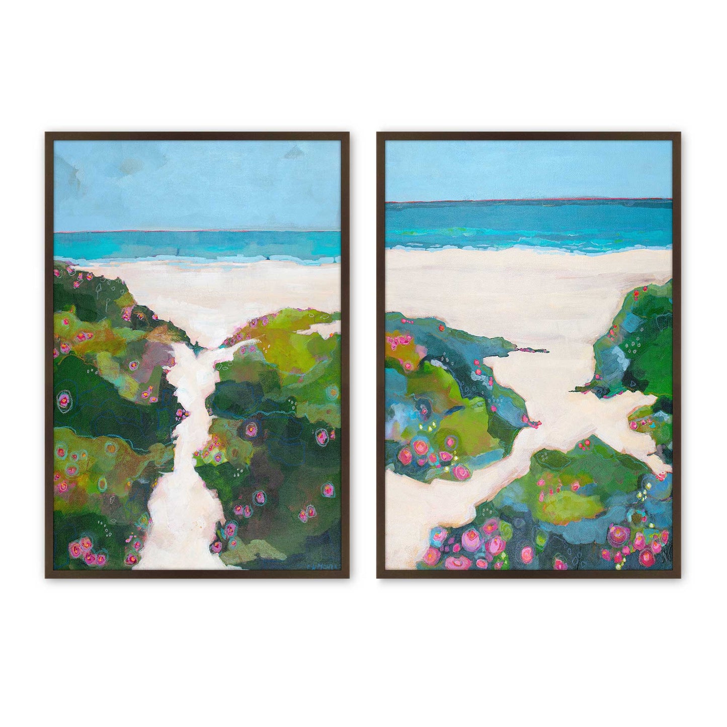 [Color:Belvinder Brown], Picture of art in a Belvinder Brown frame