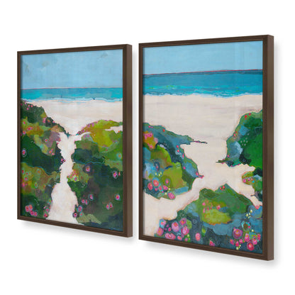 [Color:Belvinder Brown], Picture of art in a Belvinder Brown frame at an angle