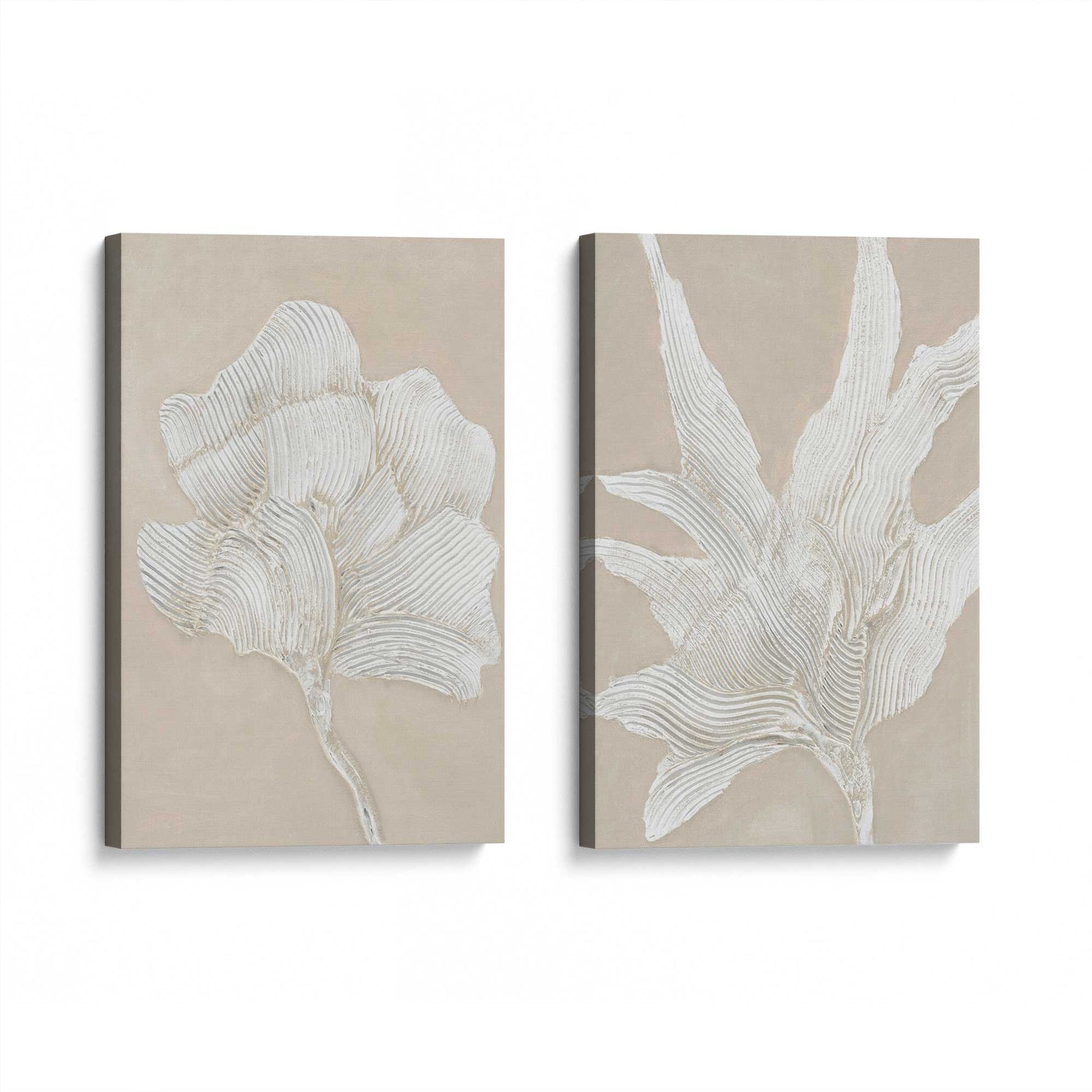 [Color:Stretched Canvas], Picture of art at an angle