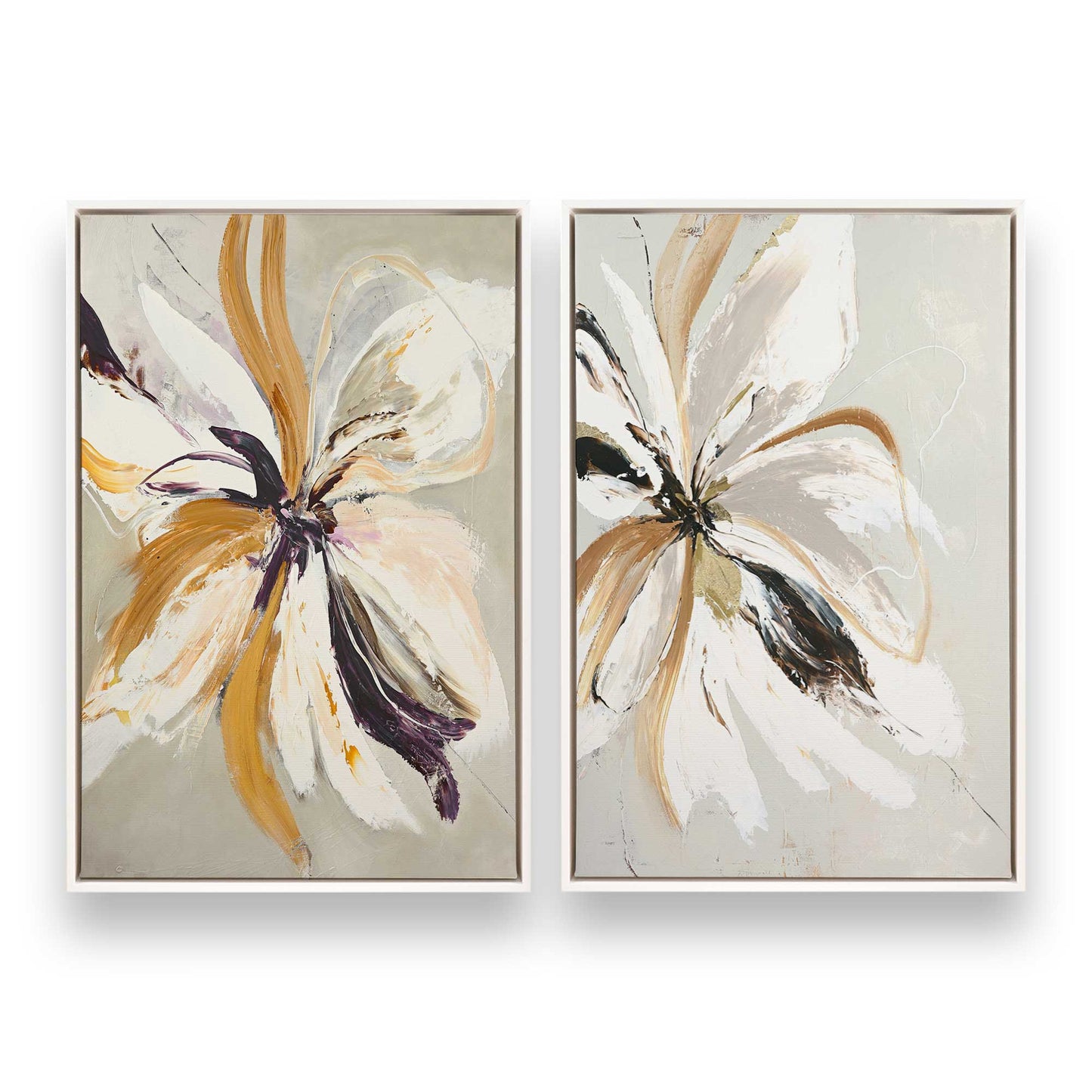 [Color:Opaque White], Picture of art in a White frame