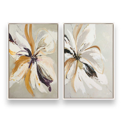 [Color:Opaque White], Picture of art in a White frame
