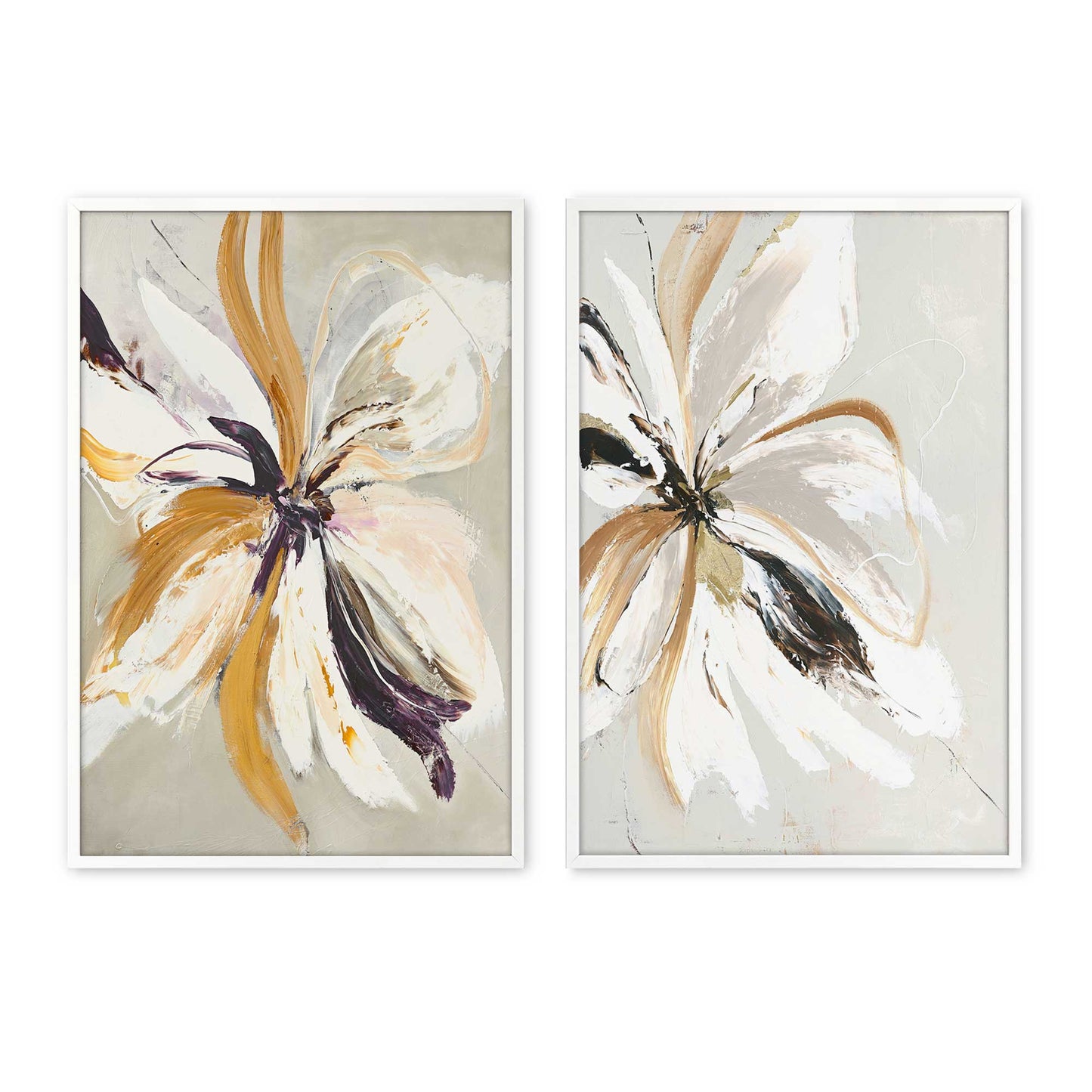 [Color:Opaque White], Picture of art in a Opaque White frame