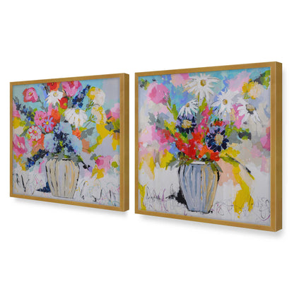 [Color:Polished Gold], Picture of art in a Polished Gold frame of the corner