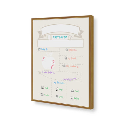 [Color:Polished Gold], Picture of art in a Polished Gold frame of the corner