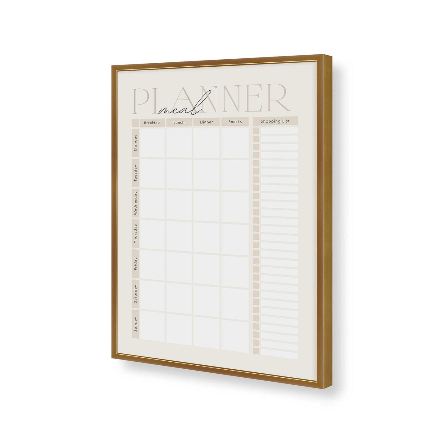 [Color:Polished Gold], Picture of art in a Polished Gold frame of the corner