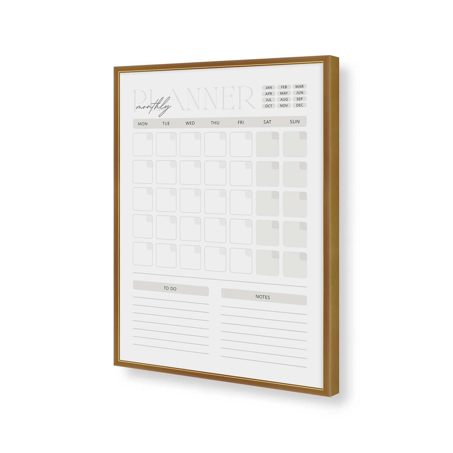 [Color:Polished Gold], Picture of art in a Polished Gold frame of the corner