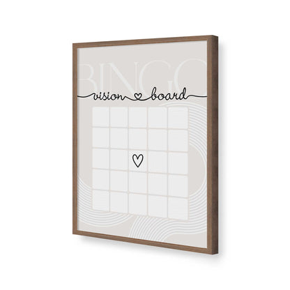 [Color:Walnut], Picture of art in a Walnut frame of the corner