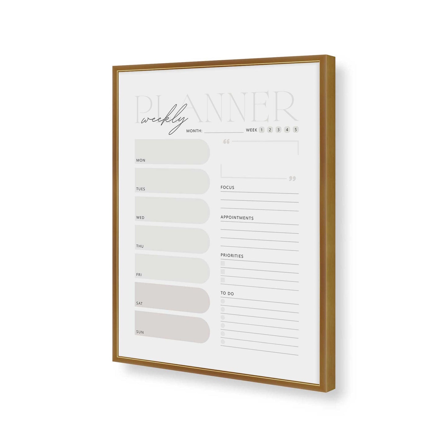 [Color:Polished Gold], Picture of art in a Polished Gold frame of the corner