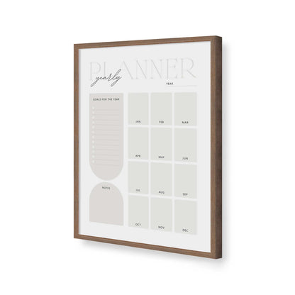 [Color:Walnut], Picture of art in a Walnut frame of the corner