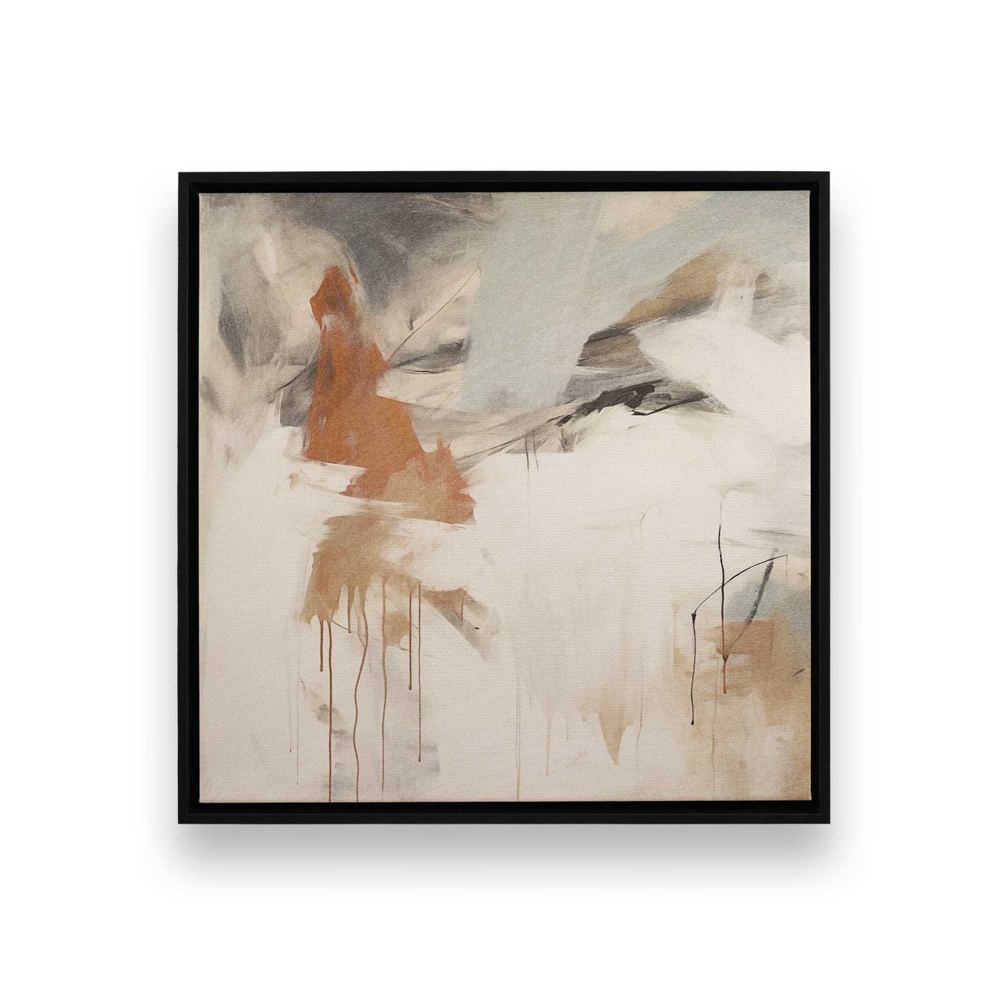 Calming Birch Bark Canvas Print, Set of 2