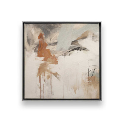 Earthy Brushtrokes Canvas Print, Set of 4